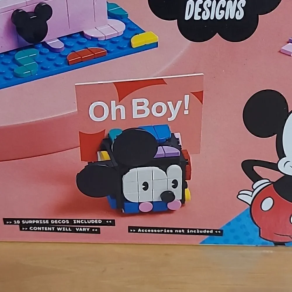 Lego Dots 41964 Mickey Minnie Mouse Disney Back to School Project Box NEW